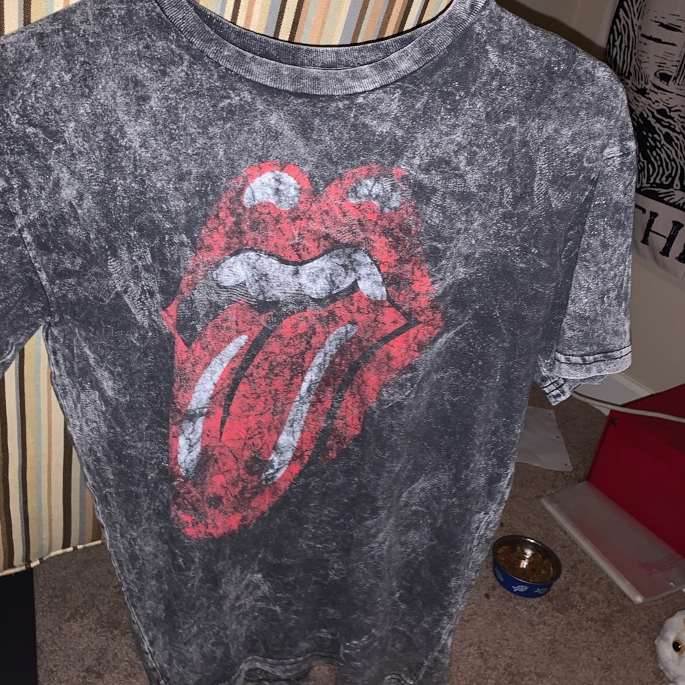 THE ROLLING STONES grunge tee shirt